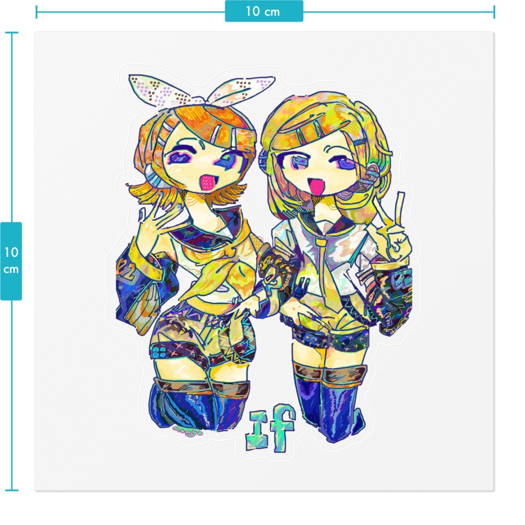 貼る鏡音リンレン