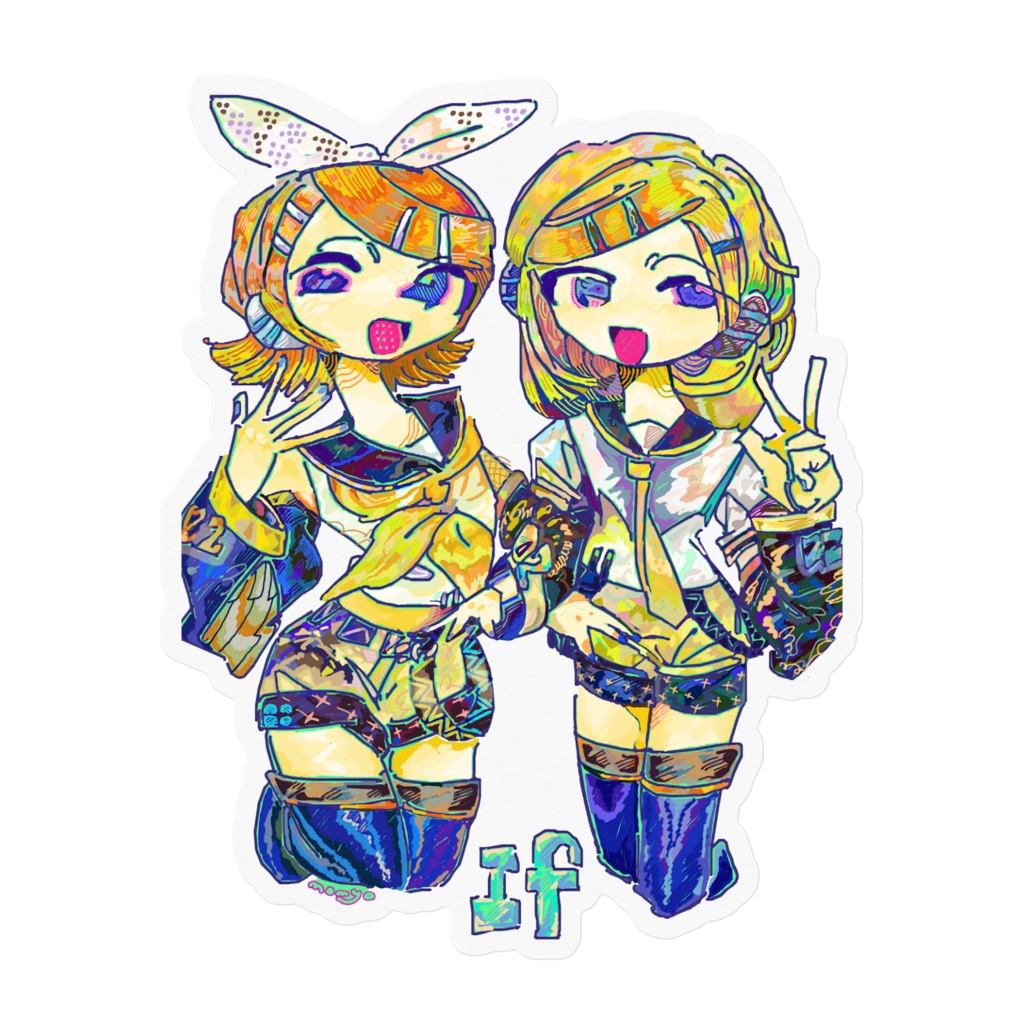 貼る鏡音リンレン