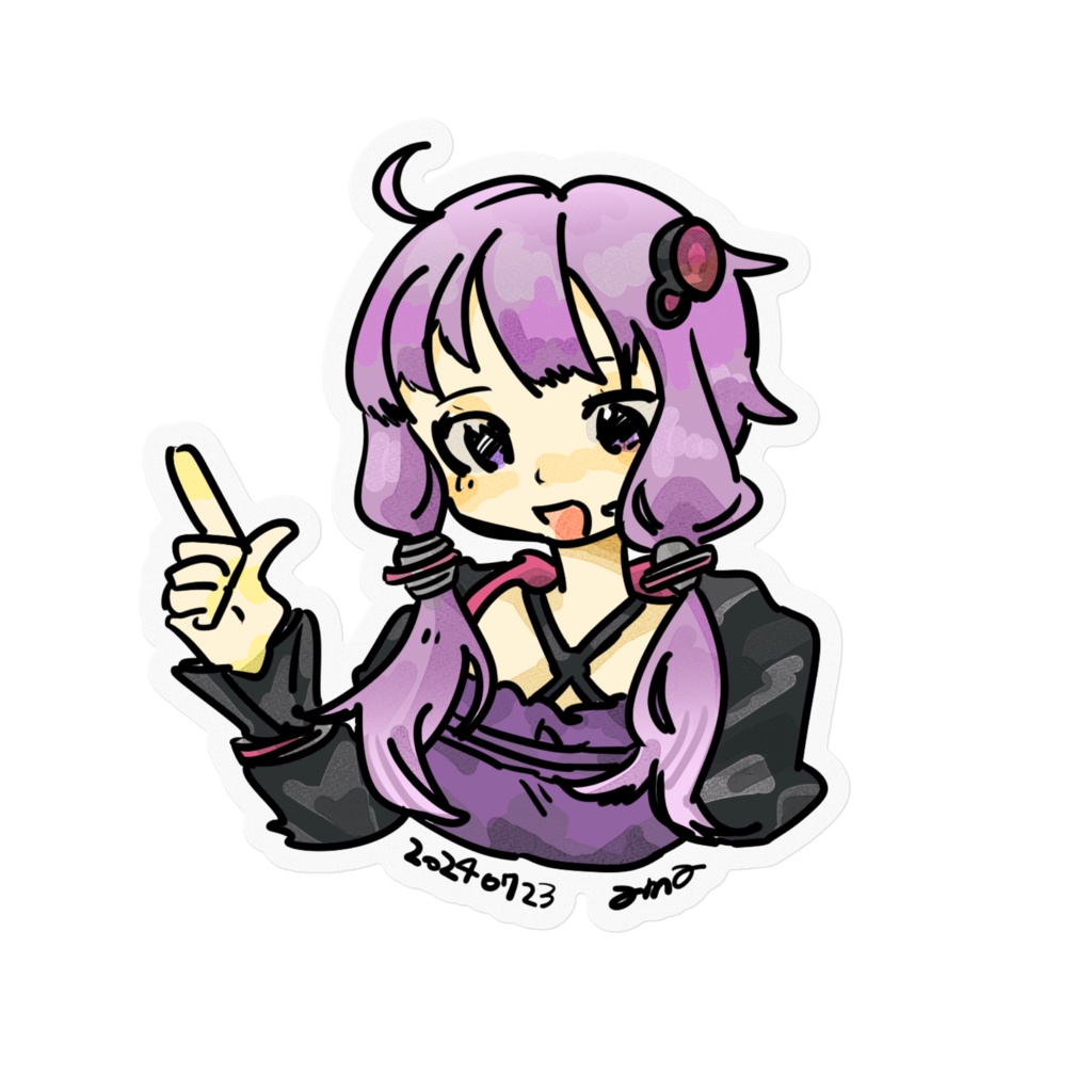貼る結月ゆかり