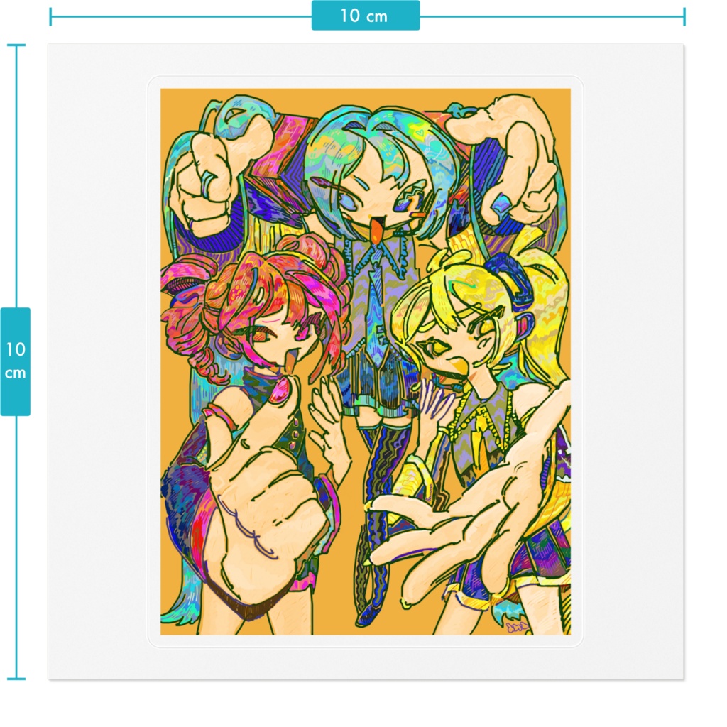 貼る とりぷるばか