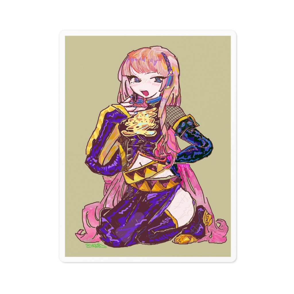 巡音ルカ ステッカー