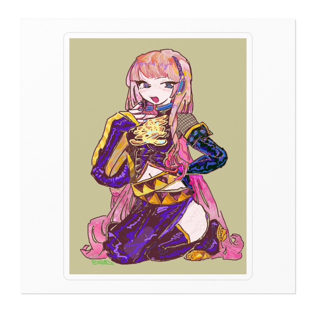 巡音ルカ ステッカー