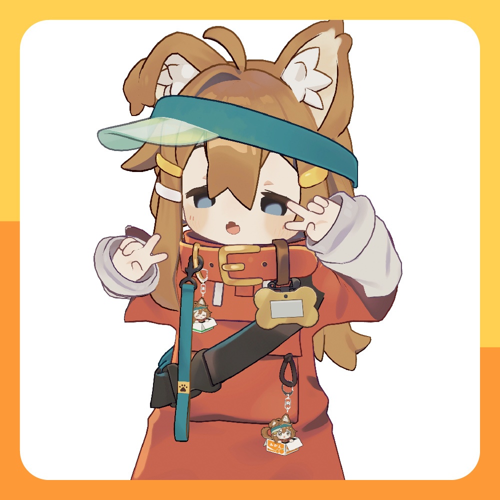 【VRChat向け】まめひなたアクリルキーホルダー 【第一弾】