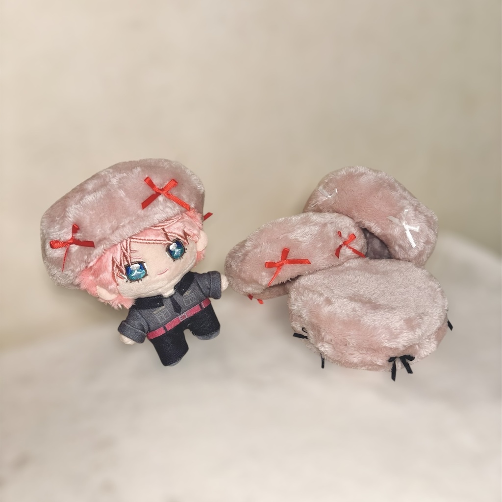 もこもこベレー帽