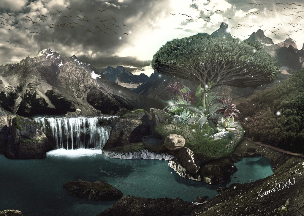 竜血リクガメポスター