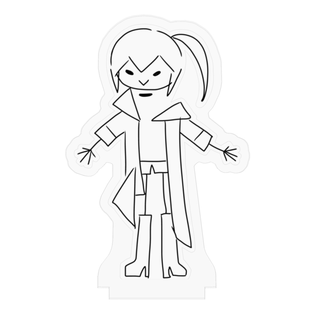 宮ケ瀬ナム配信のすがた(5%)アクリルフィギュア