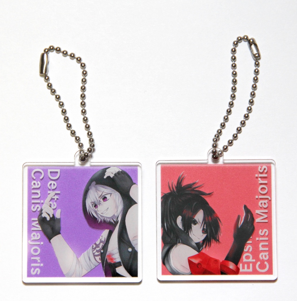 オバエクアクリルキーホルダー