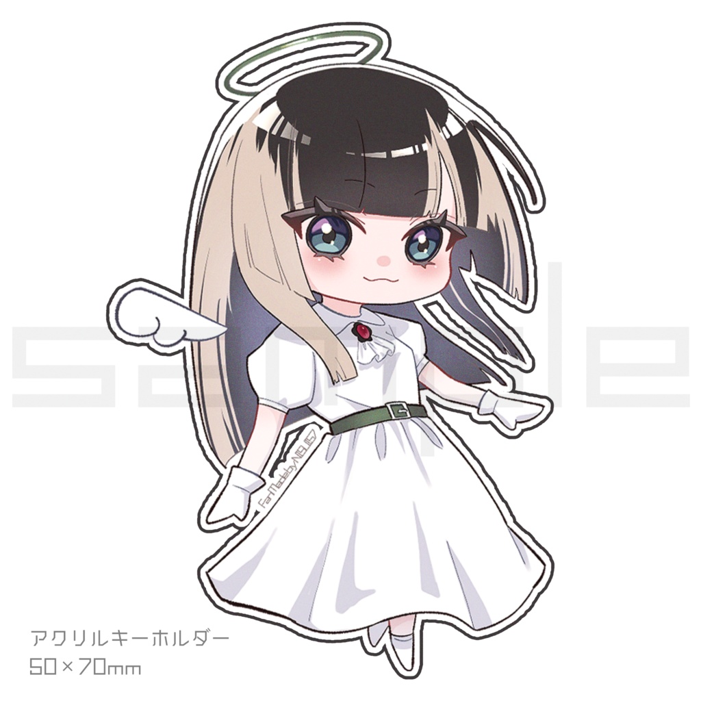 【ホロクル9th/C107】アクリルキーホルダー【儒烏風亭らでん】