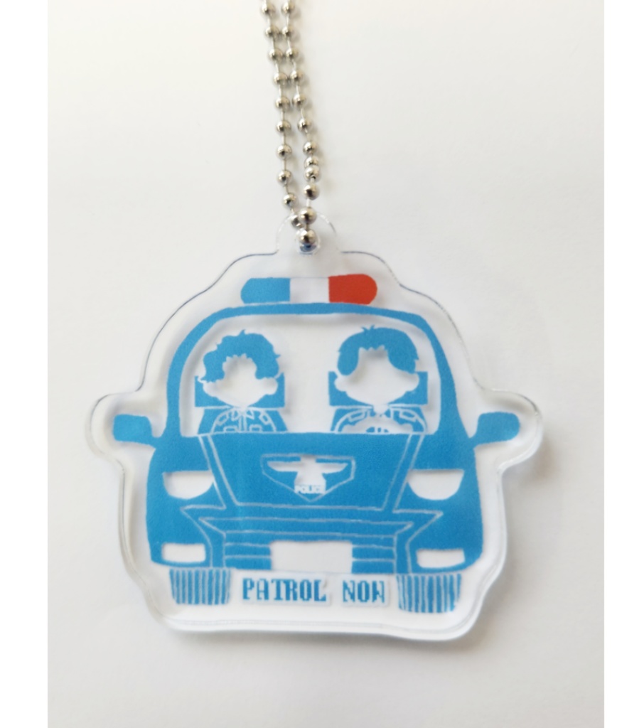 jwds｢PATROL NOW!｣アクリルキーホルダー(ノーマル)