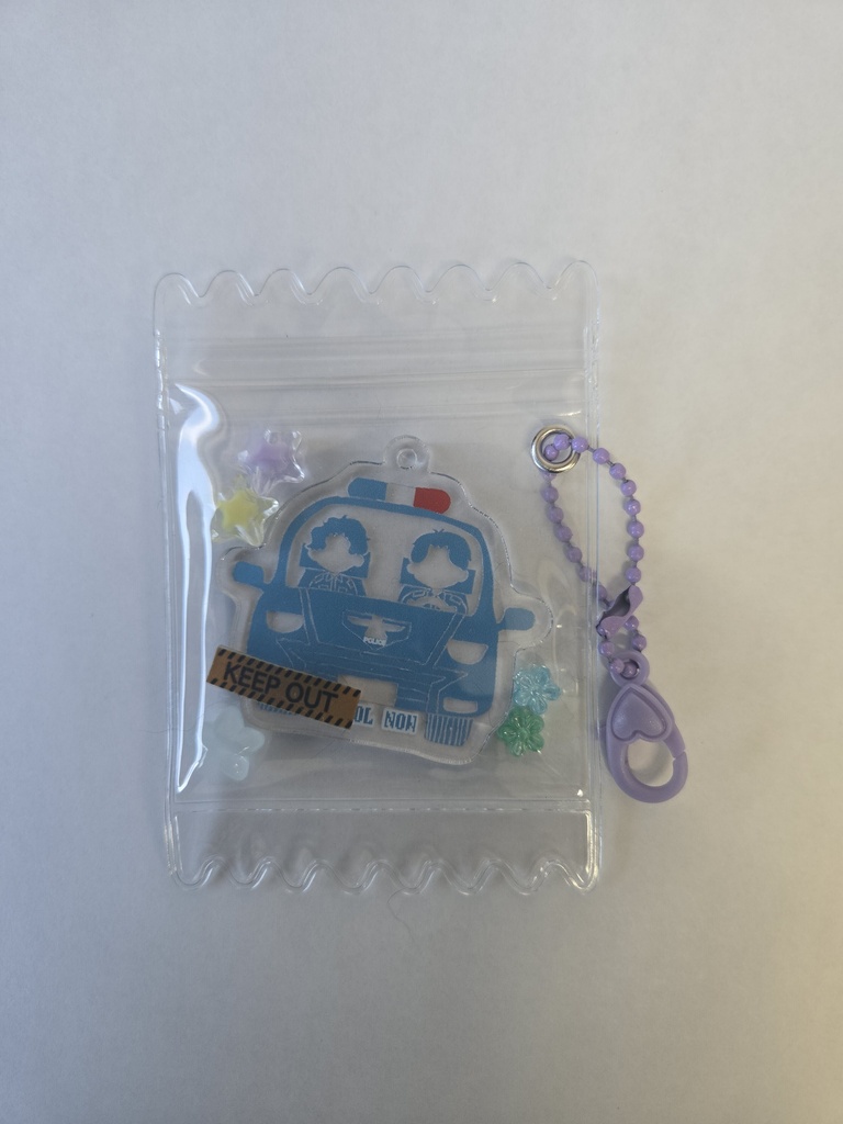 jwds｢PATROL NOW!｣アクリルキーホルダー(シャカシャカタイプ)
