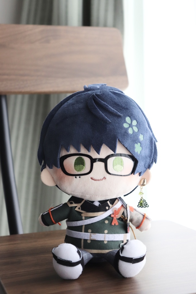 わんぱくと審神者のお揃いアクセサリー(江)