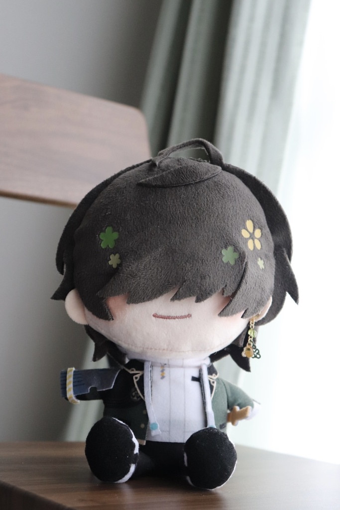 わんぱくと審神者のお揃いアクセサリー(江)