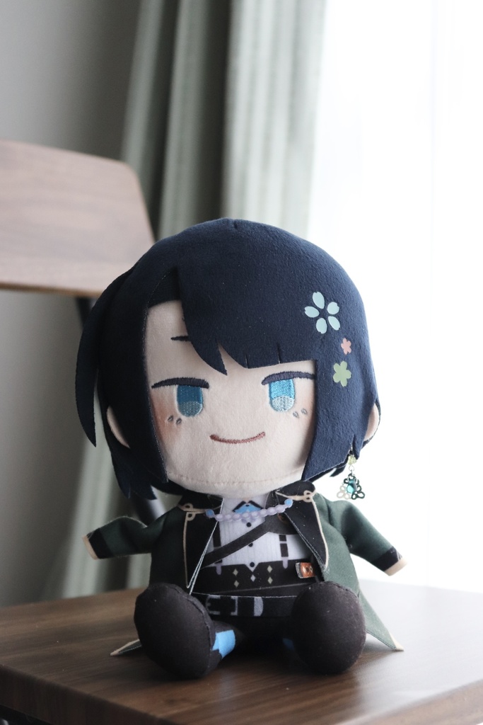 わんぱくと審神者のお揃いアクセサリー(江)