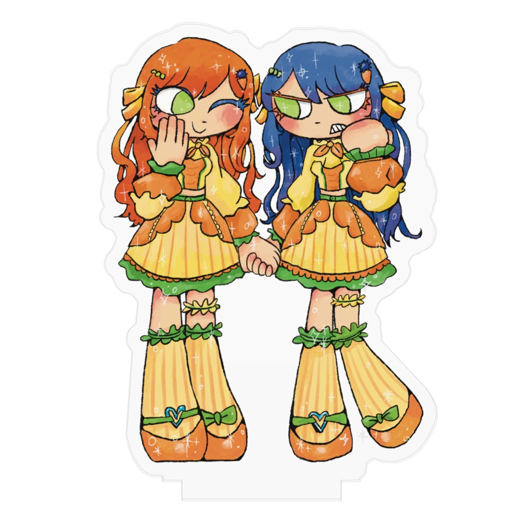 にんじんうに2周年アクスタ 70x70mm