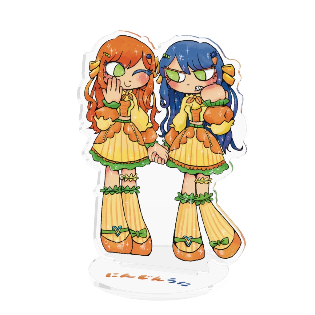 にんじんうに2周年アクスタ 100x100mm