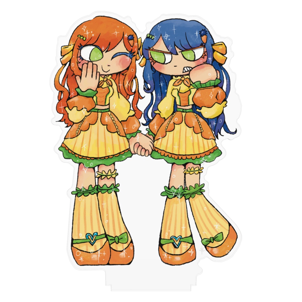 にんじんうに2周年アクスタ160x160mm