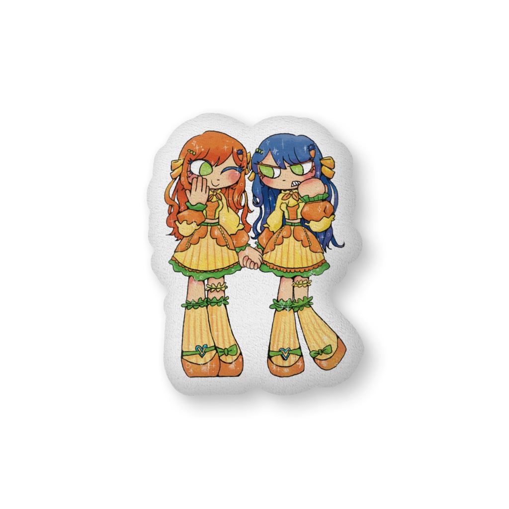 にんじんうに2周年クッション