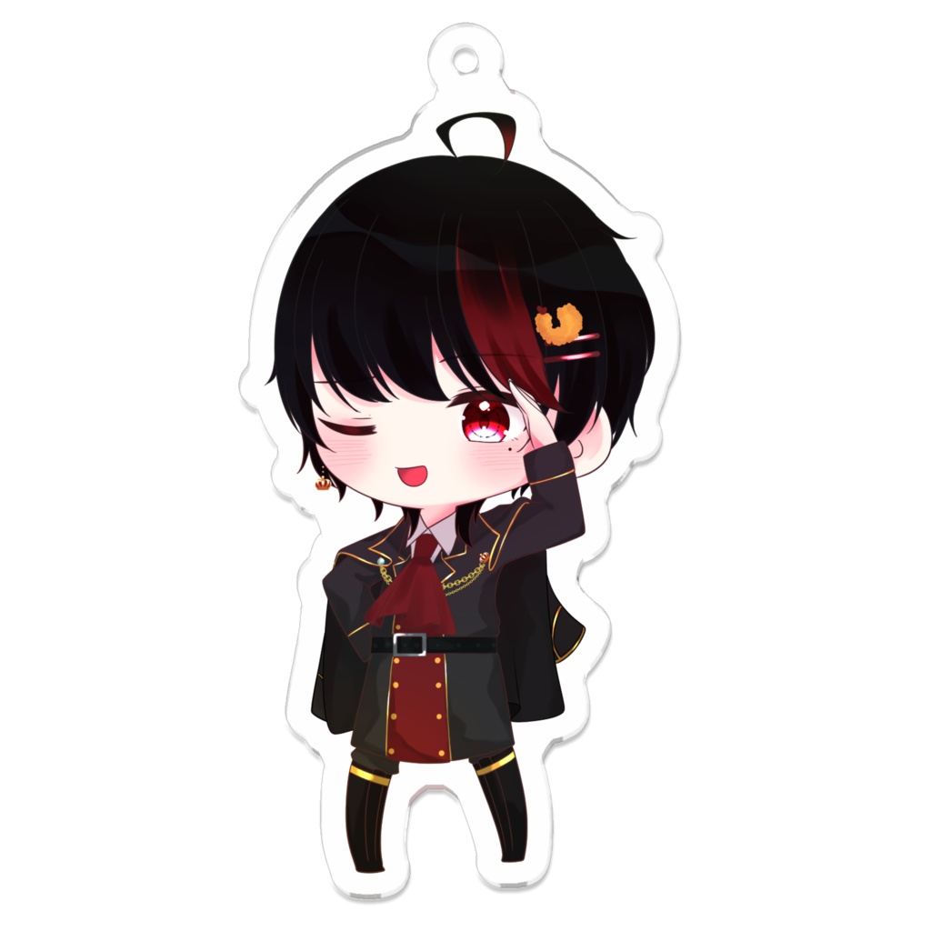 福良亭おあげのアクキー