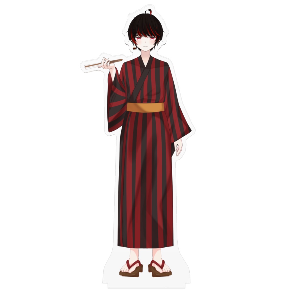 福良亭おあげプレミアムBIGアクリルスタンド~着物~