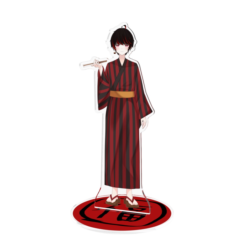 福良亭おあげプレミアムBIGアクリルスタンド~着物~