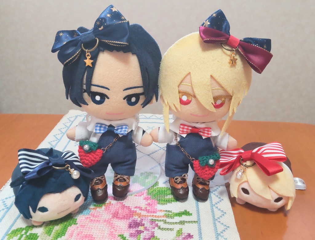ぬいぐるみ用リボン アリス風