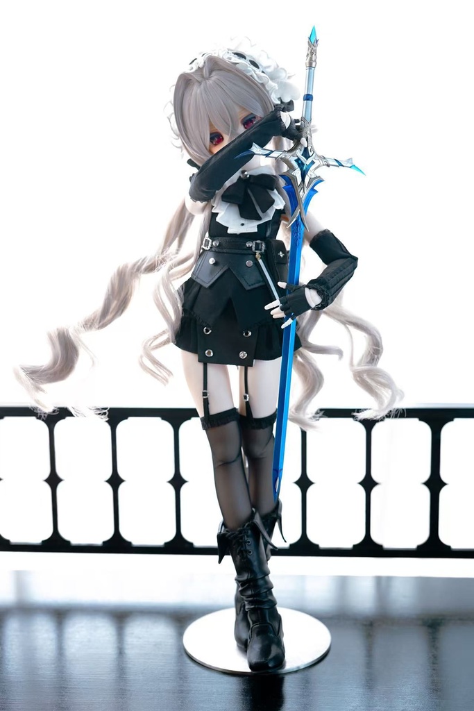 volks製 MDD用ファンタジー系 剣 シルバーブルー