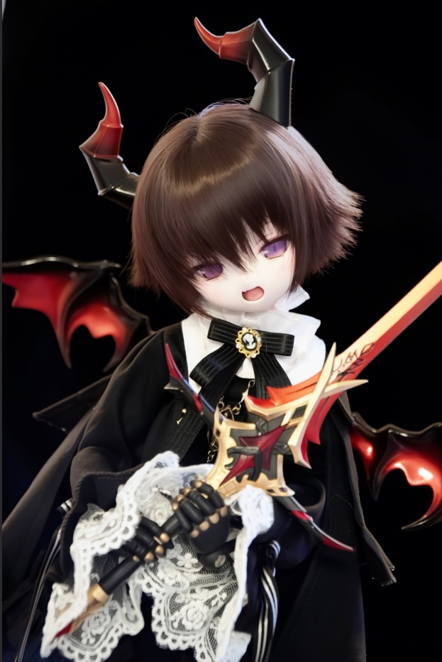 volks製 MDD用ファンタジー系 剣 シルバーブルー