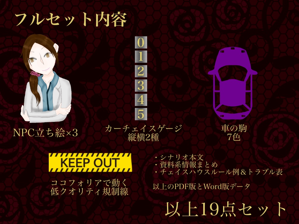 CoCシナリオ『メサイアの心臓』