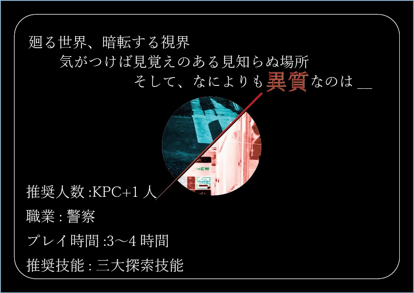 CoC6th&7th警察限定シナリオ集「瞼の裏の群青」SPLL:E108429