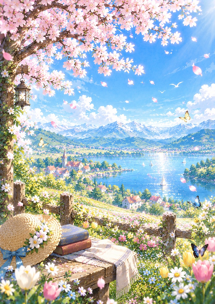 春日和 | 春のデジタルペーパー10枚セット