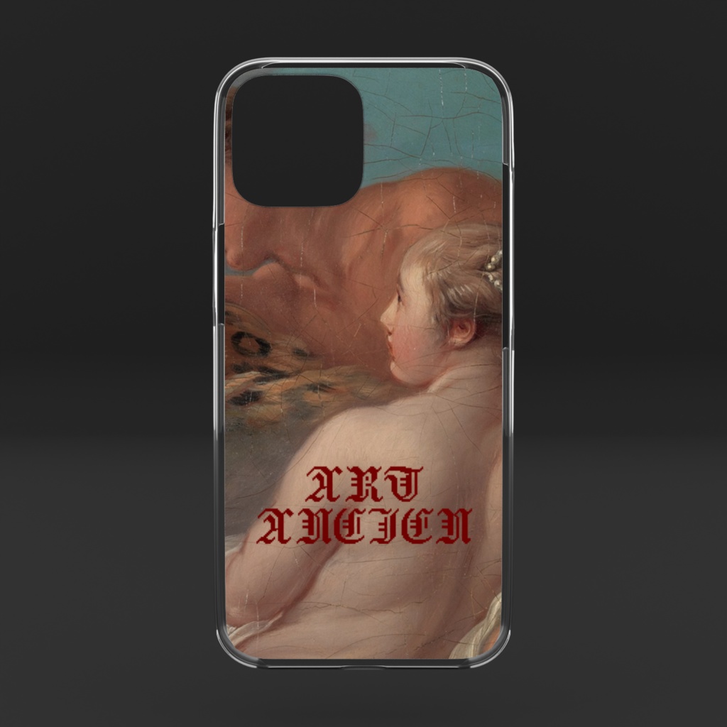 クリアスマホケース(Angelica and Medoro)