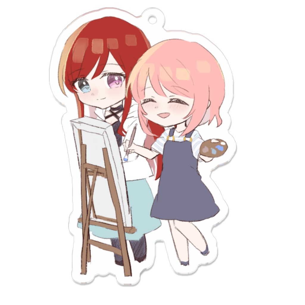 ほのこゆアクキー