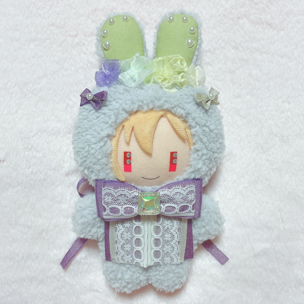 ☁️花かんむりうさちゃん🌼