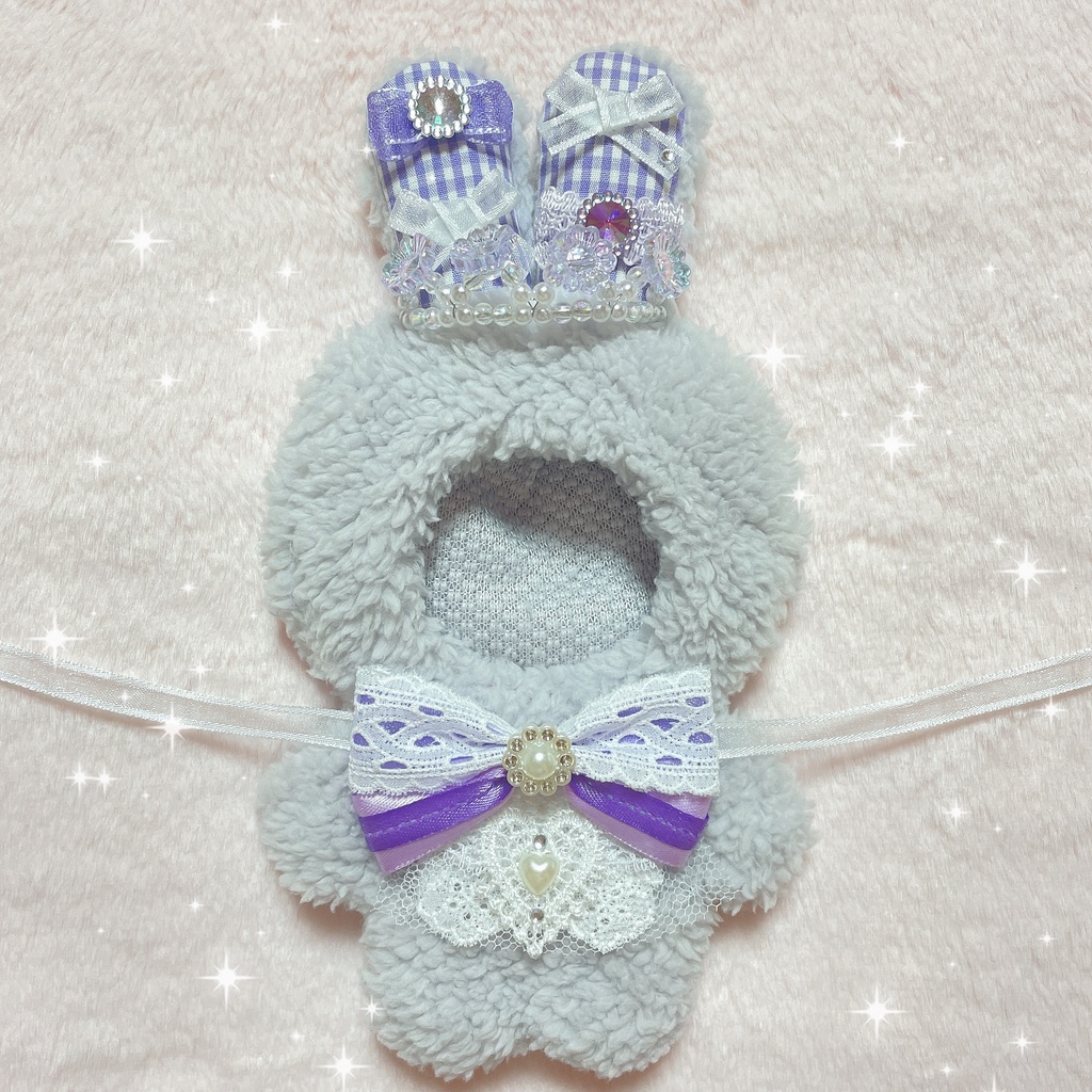 ☁️フラワーティアラうさちゃん❁⃘