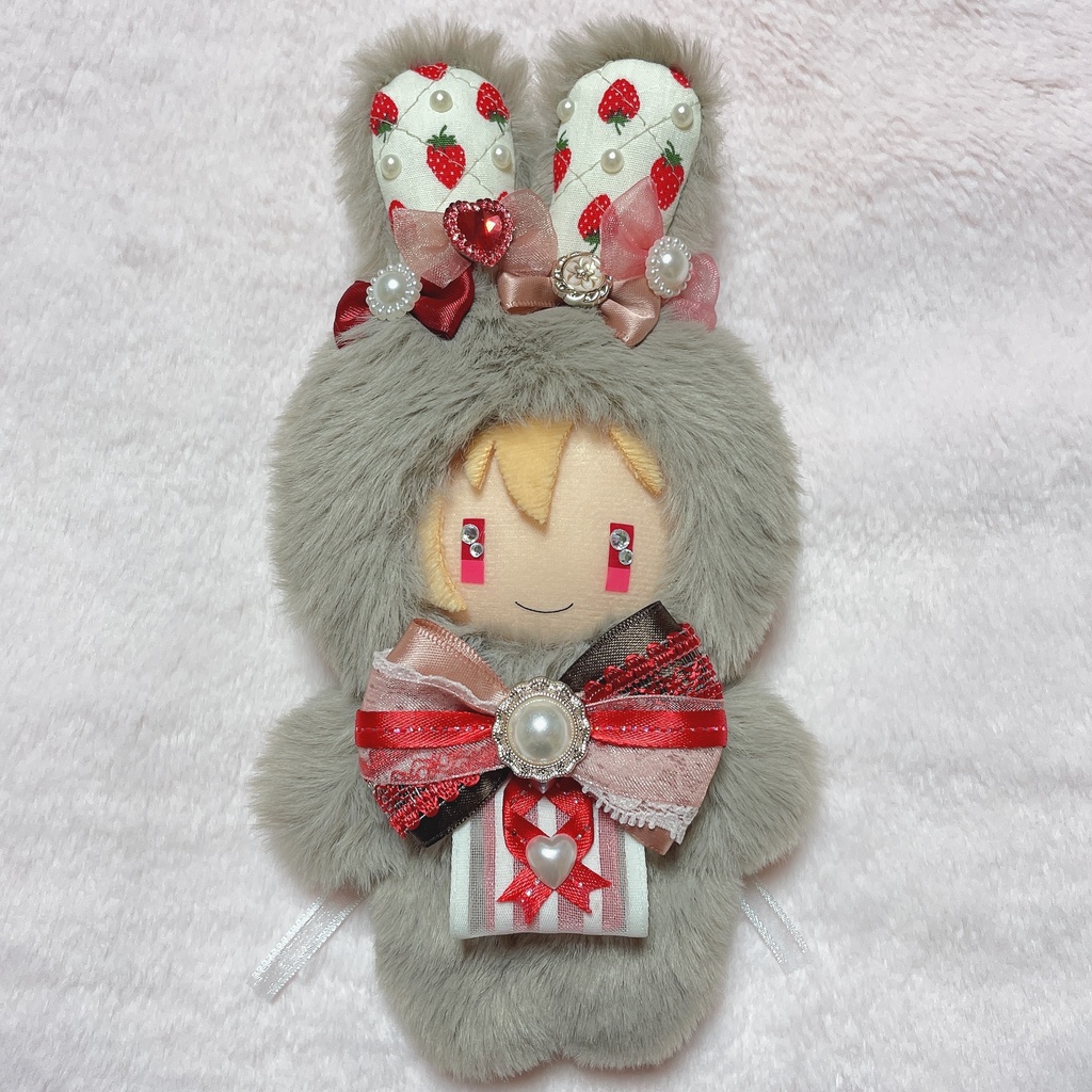 ☁️イチゴピューレうさちゃん🍓