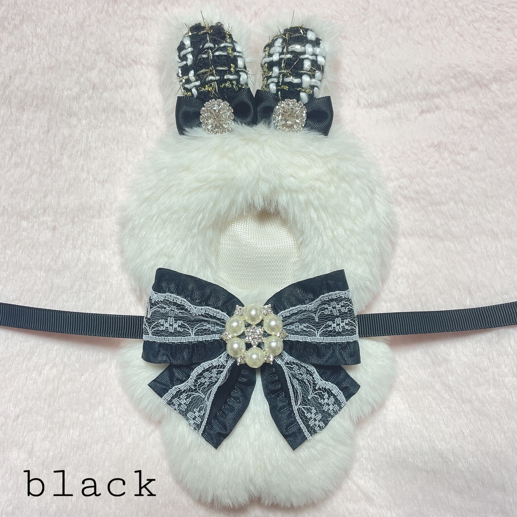 ☁️ツイードうさちゃん(ホワイト生地)💎