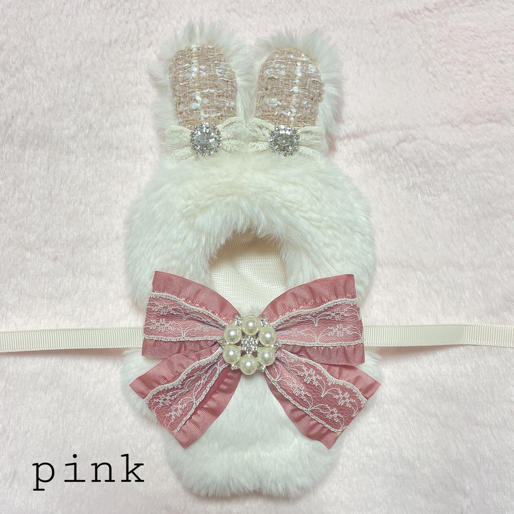 ☁️ツイードうさちゃん(ホワイト生地)💎