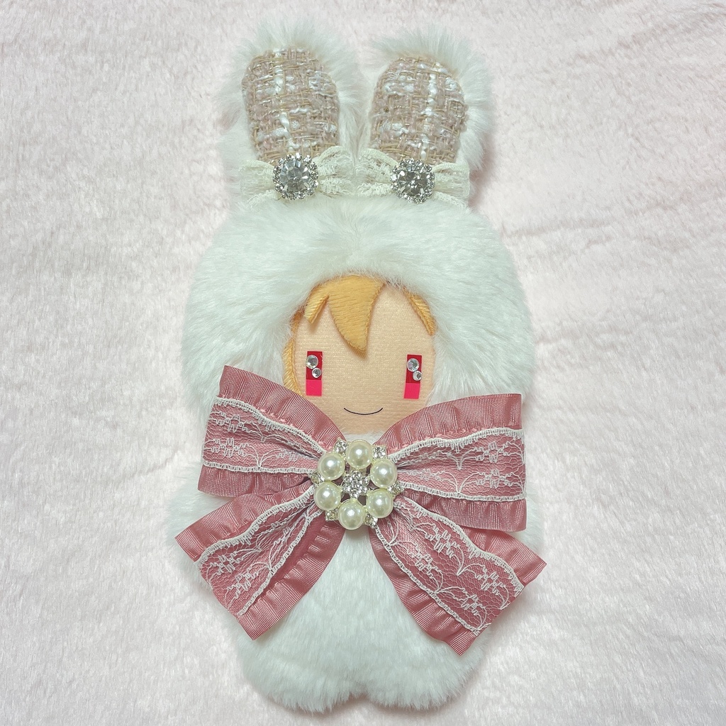 ☁️ツイードうさちゃん(ホワイト生地)💎