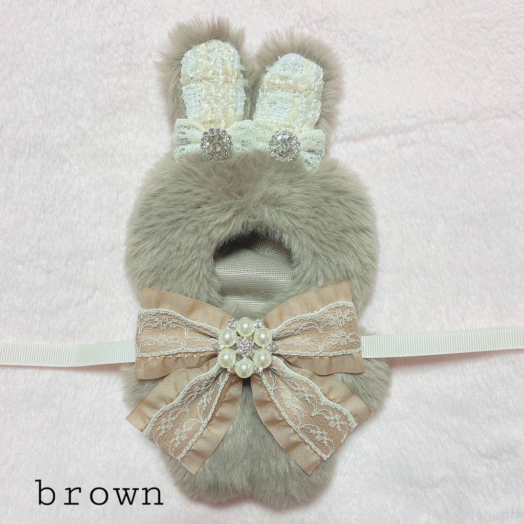 ☁️ツイードうさちゃん(ブラウン生地)💎