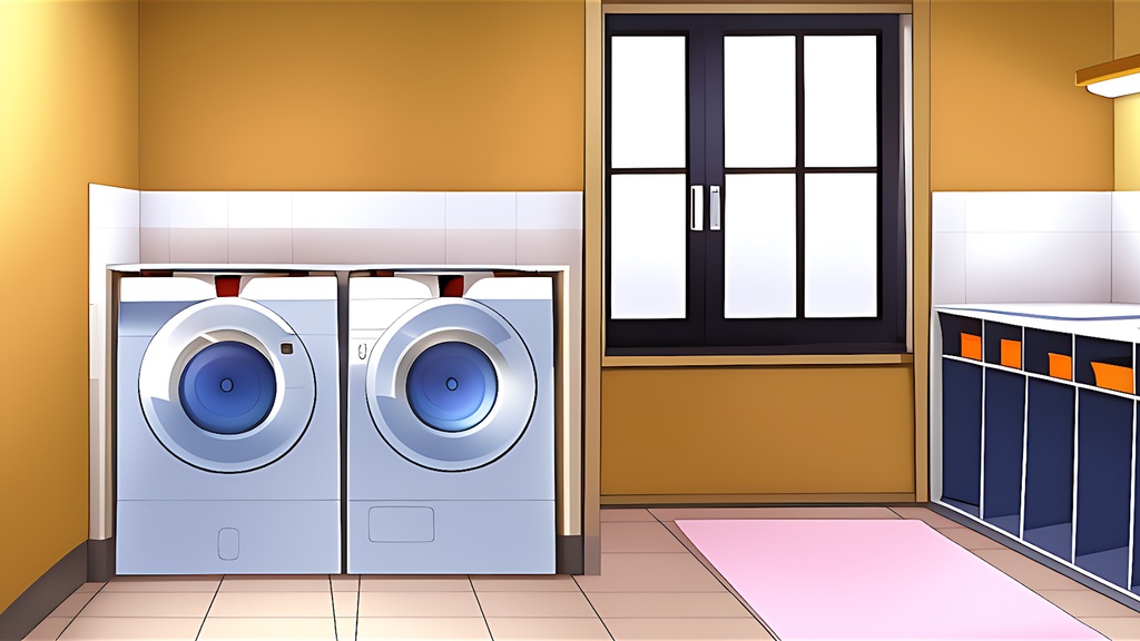 背景素材セット※AI生成 -ランドリー-