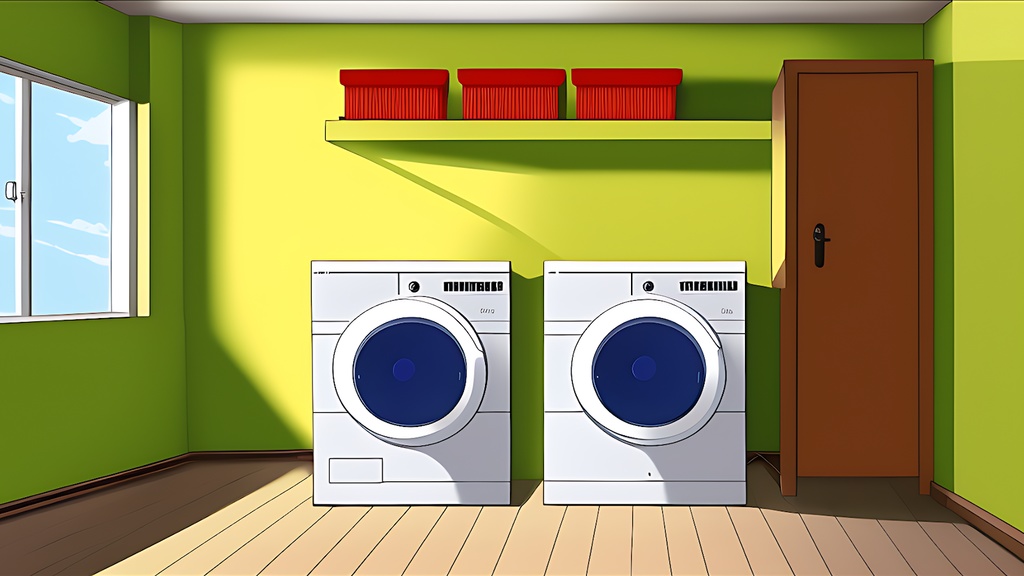 背景素材セット※AI生成 -ランドリー-