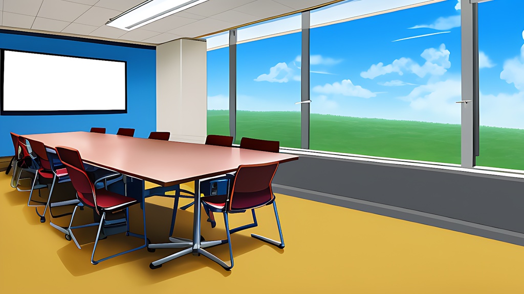 背景素材セット※AI生成 -会議室-