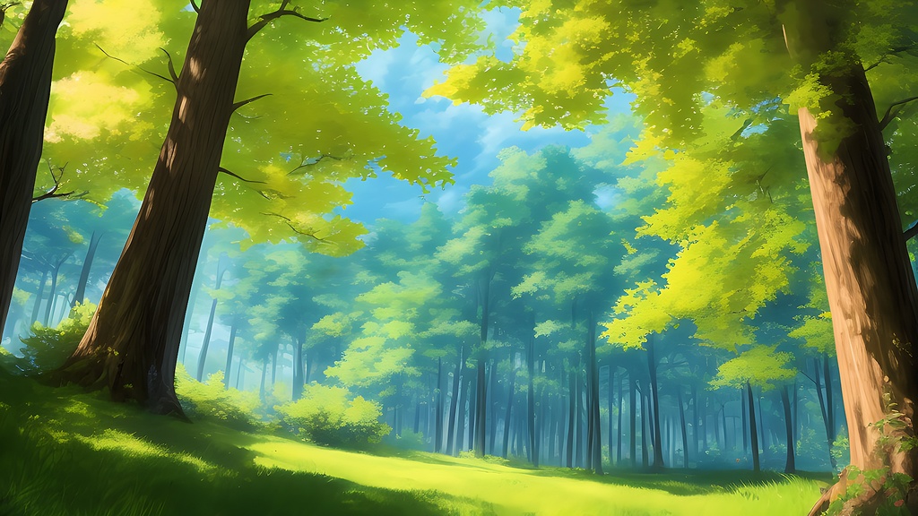 背景素材セット※AI生成 -森-