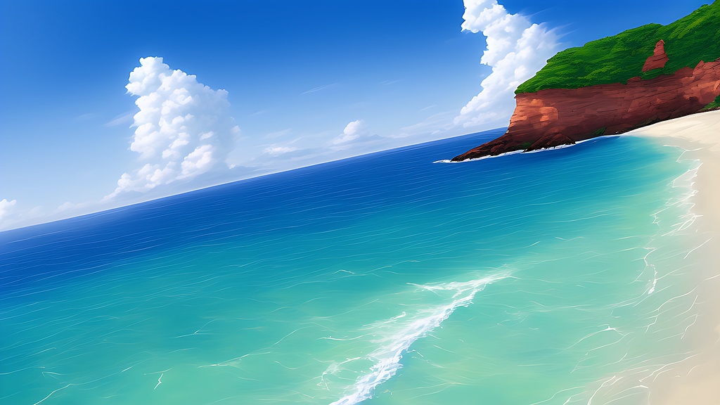 背景素材セット※AI生成 -海-