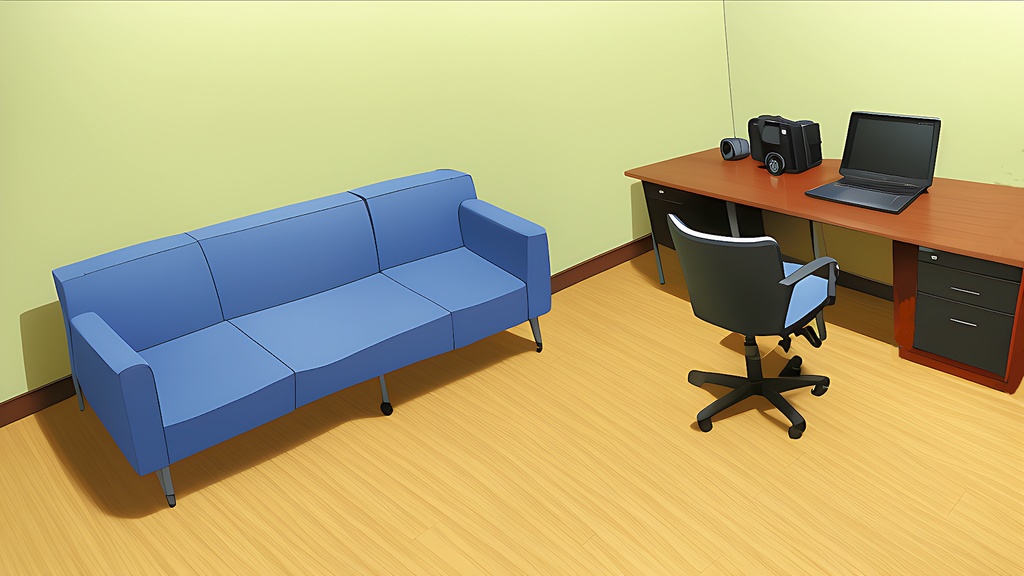 背景素材セット※AI生成 -個室-