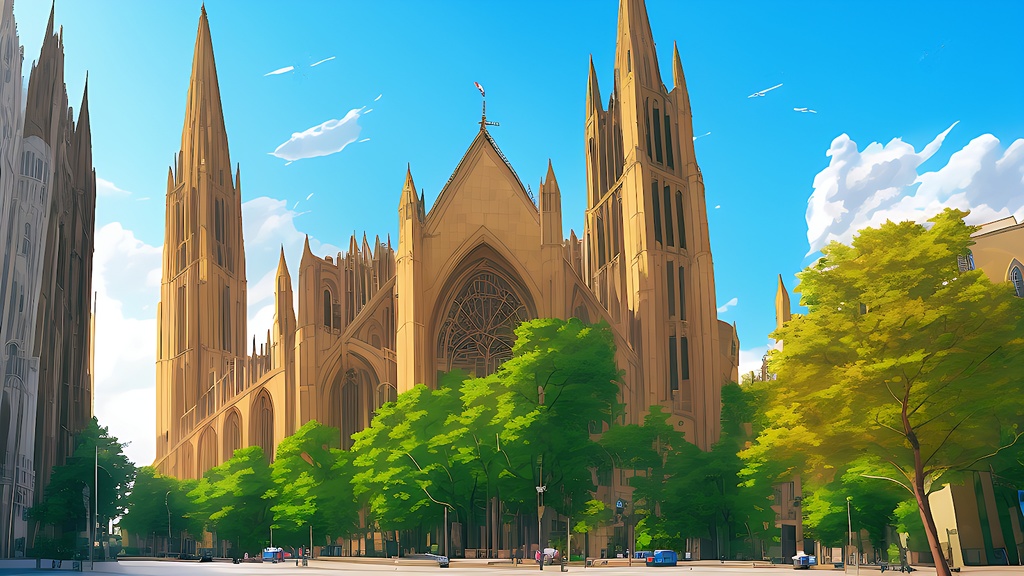 背景素材セット※AI生成 -聖堂・宮殿-