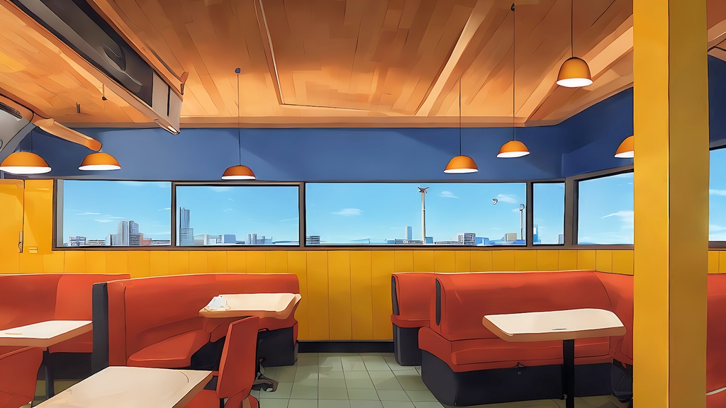 背景素材セット※AI生成 -レストラン-