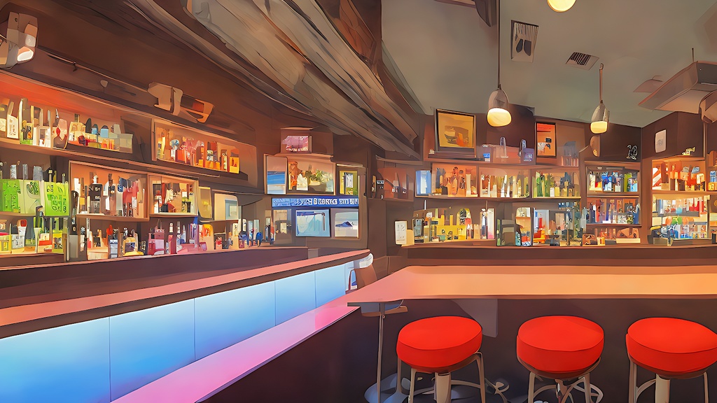 背景素材セット※AI生成 -レストラン-