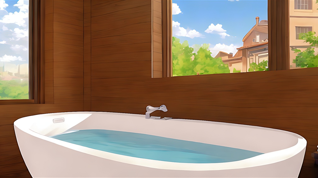 背景素材セット※AI生成 -浴室-