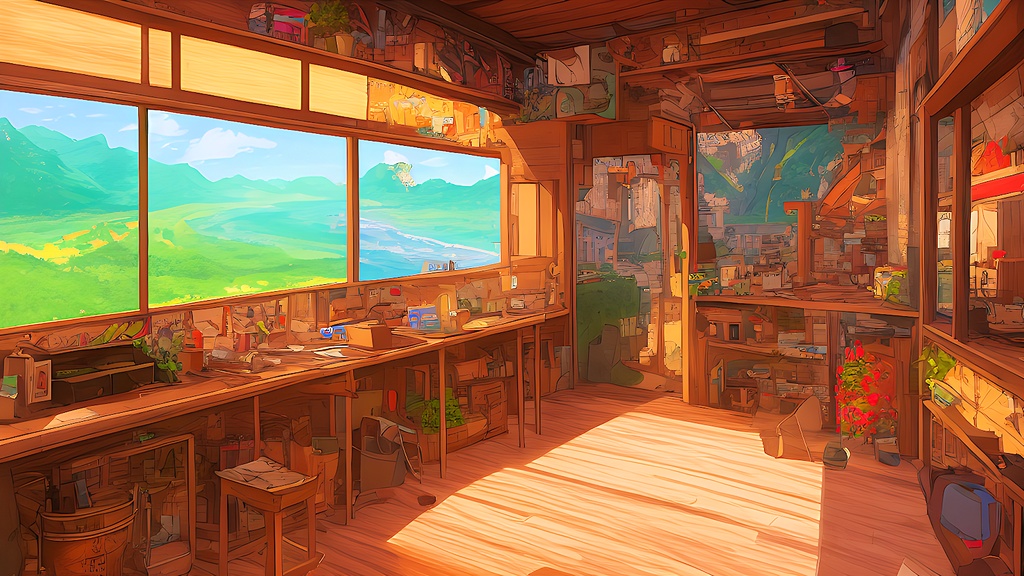 背景素材セット※AI生成 -教室-